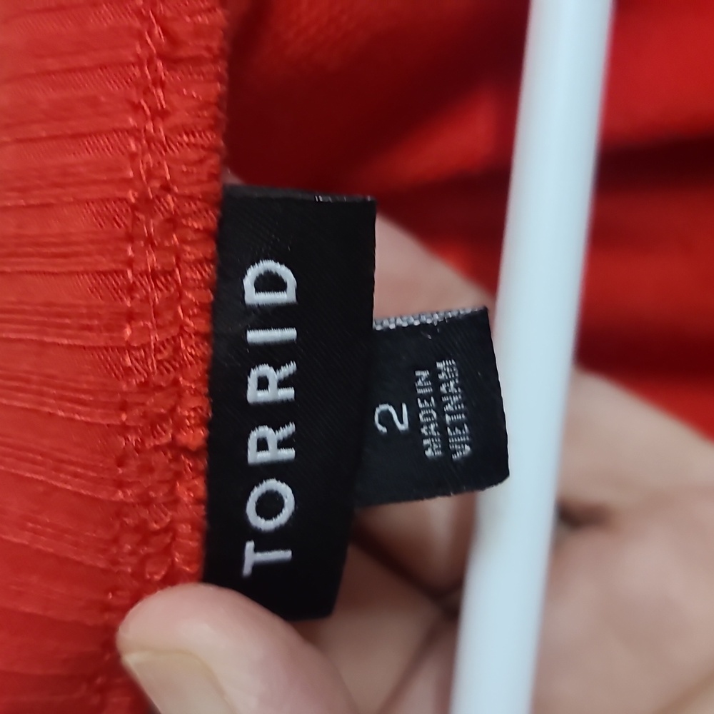 Torrid V-Neck Sweatshirt - Picture 3 of 5